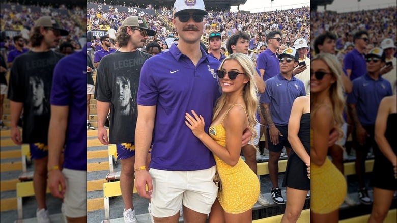 Paul Skenes and Olivia Dunne