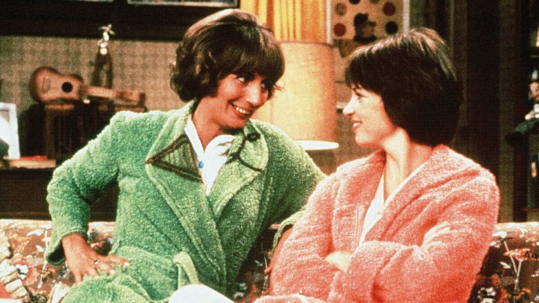 Penny Marshall and Cindy Williams