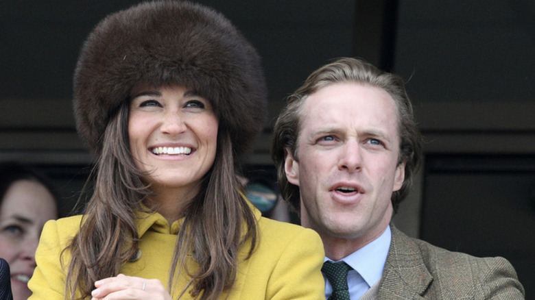 Pippa Middleton and Thomas Kingston attending event
