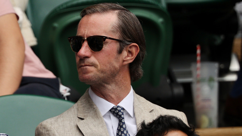 James Matthews at Wimbledon's men's semi-final