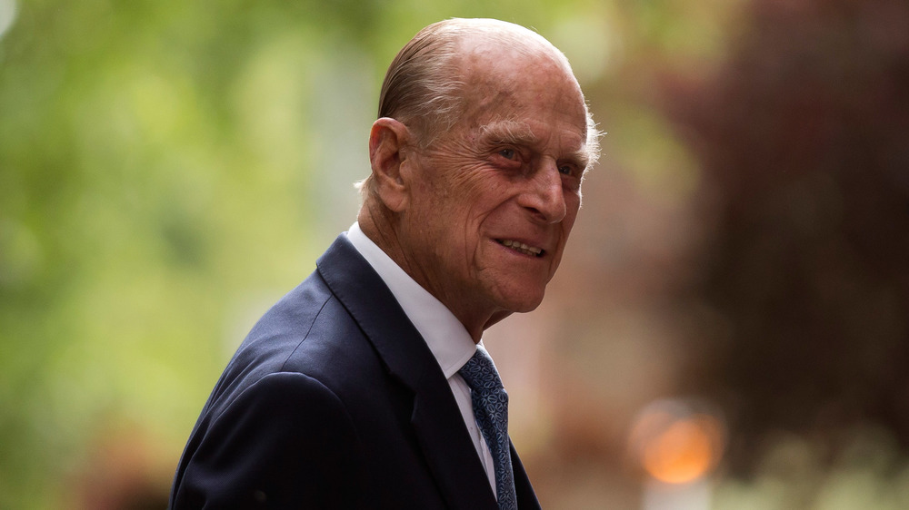 Prince Philip smiling 