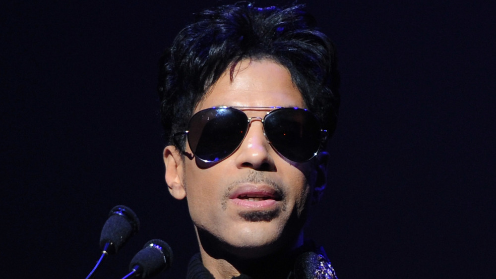 Prince in sunglasses