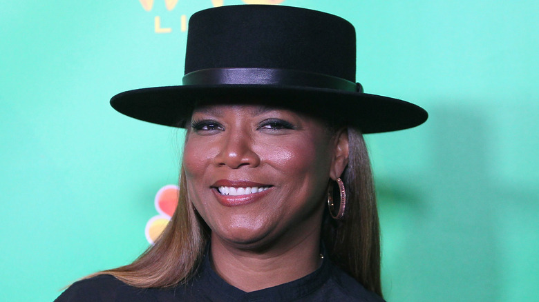 Queen Latifah wearing a hat