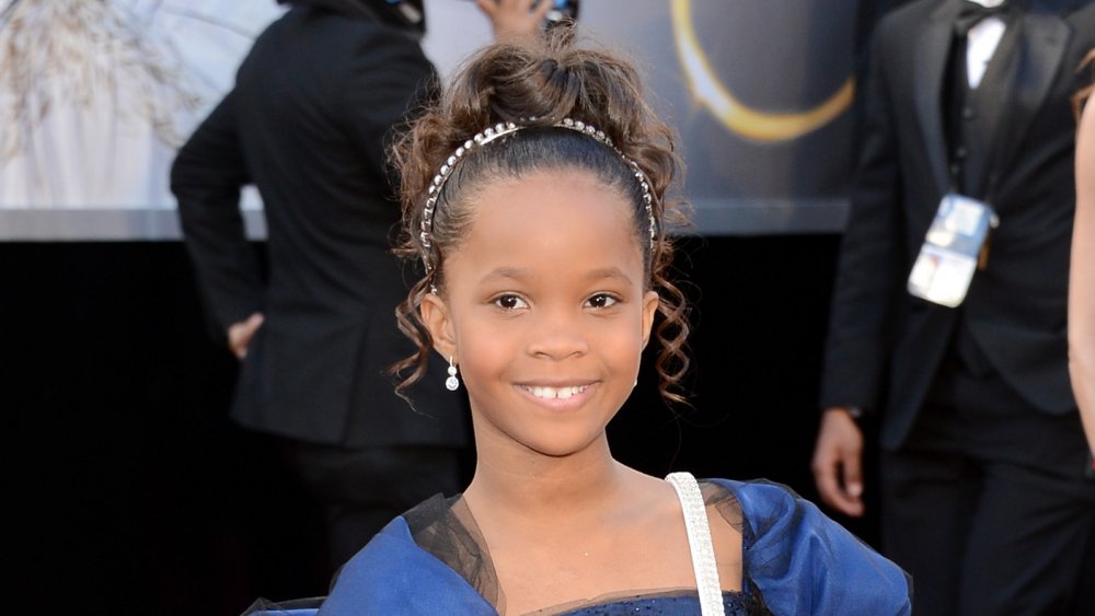 Quvenzhané Wallis at the 85th Academy Awards