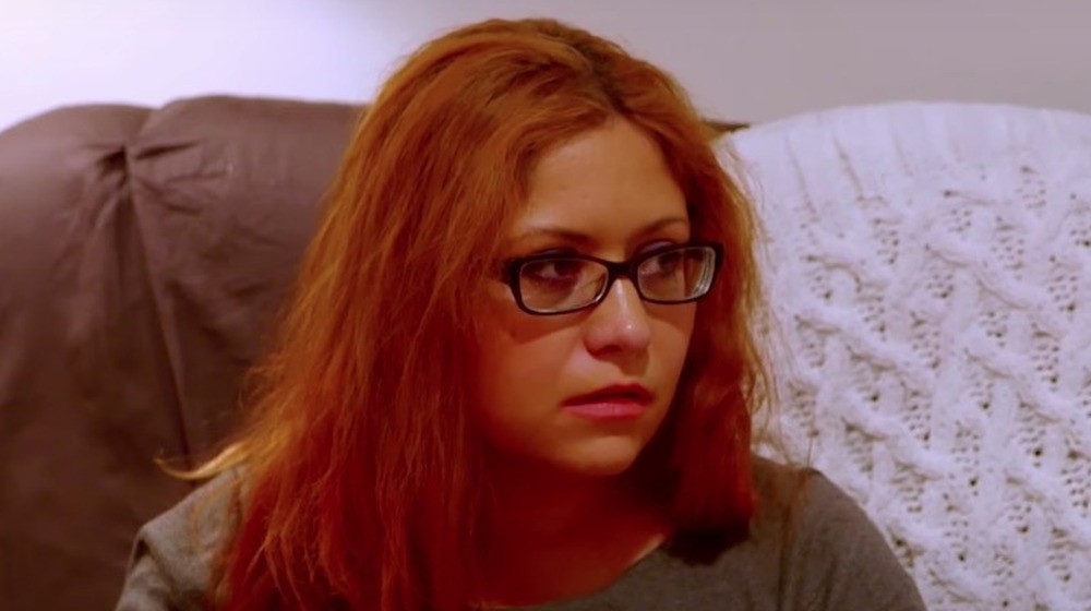 Sabrina Burkholder with red hair