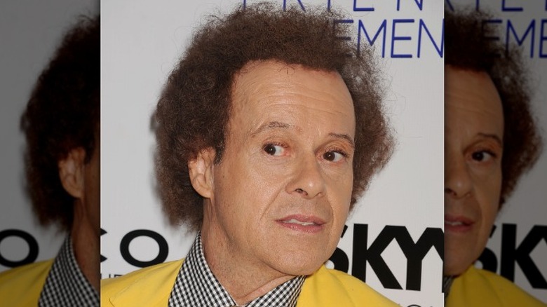 Richard Simmons looking sideways