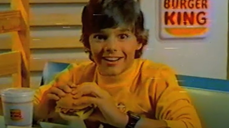 Ricky Martin in Burger King commercial