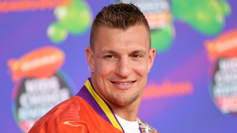 Rob Gronkowski smiling