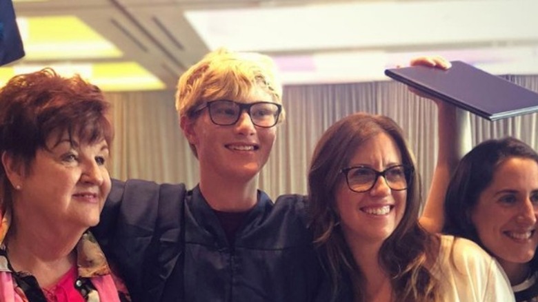 Rory Gates' college graduation