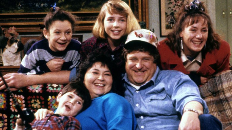 The cast of Roseanne