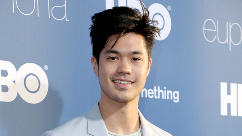 Ross Butler on red carpet