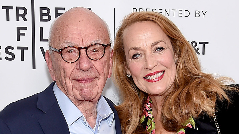 Rupert Murdoch, Jerry Hall