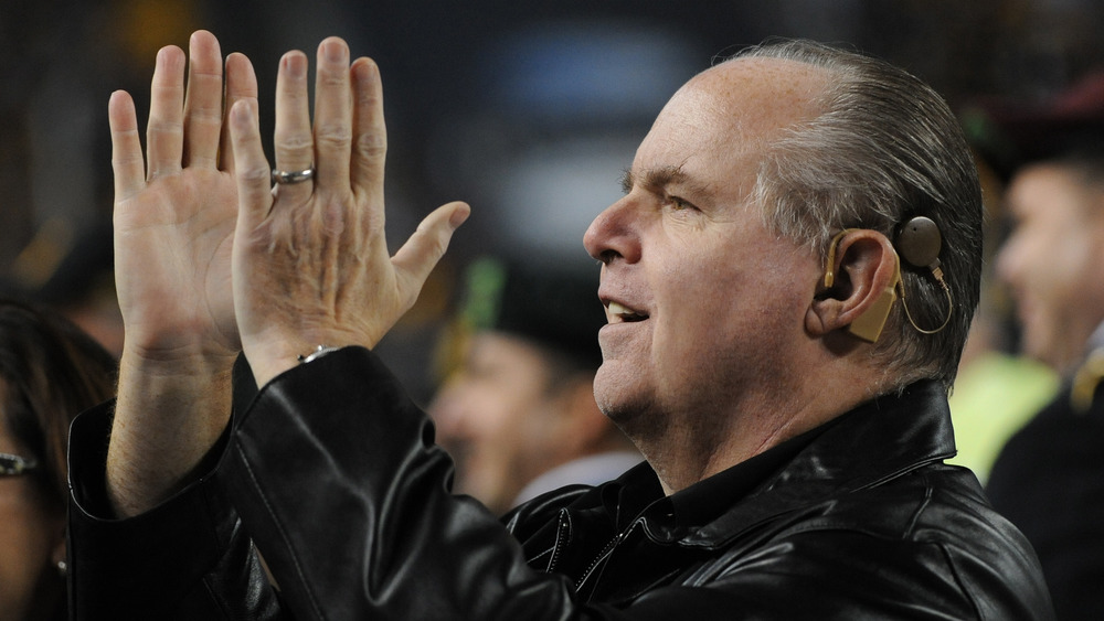 Rush Limbaugh clapping