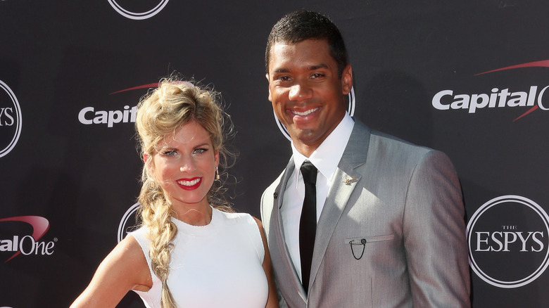 Ashton Meem and Russell Wilson