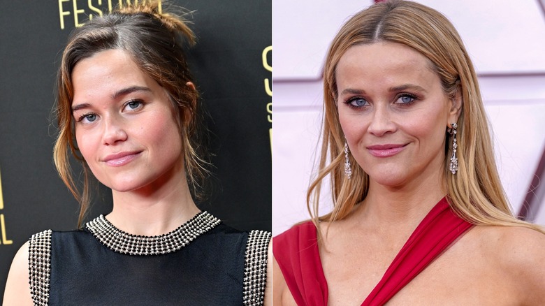 Split image of Sarah Catherine Hook and Reese Witherspoon