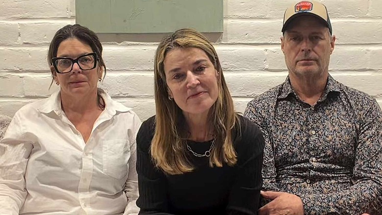 Annie, Savannah, and Camron Guthrie in televised appeal