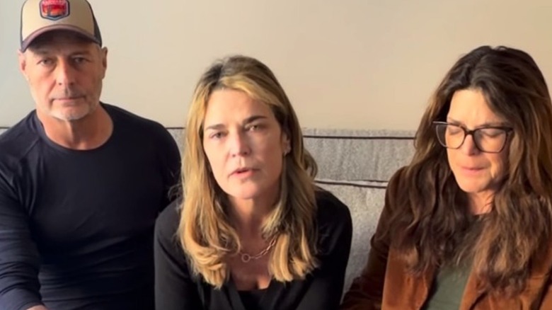 Camron, Savannah, and Annie Guthrie in televised appeal