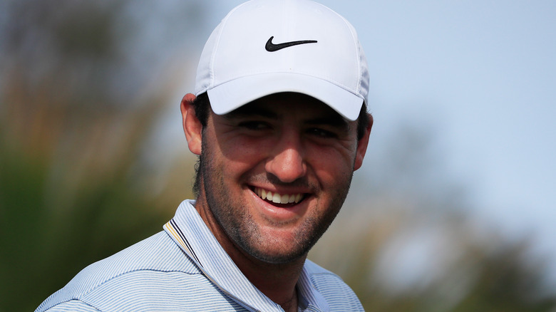 Scottie Scheffler smiling