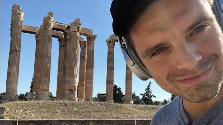 Sebastian Stan selfie
