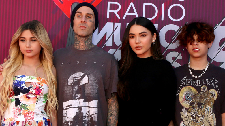 Alabama Barker, Travis Barker, Atiana De La Hoya, Landon Barker