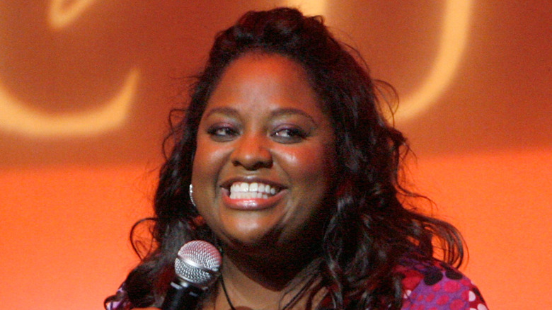 Sherri Shepherd performing standup