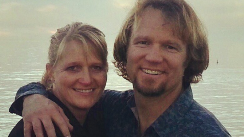 photo of young Christine and Kody Brown