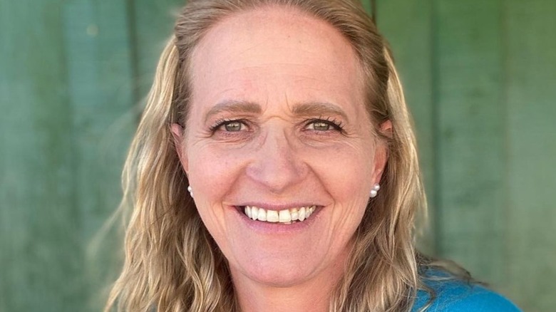 Christine Brown smiling