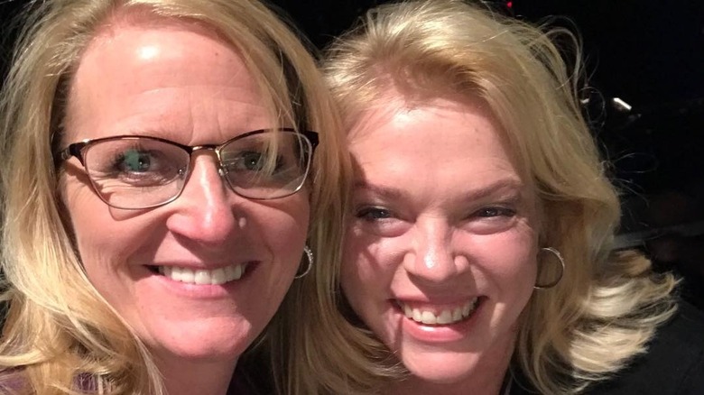 Christine and Janelle Brown smiling