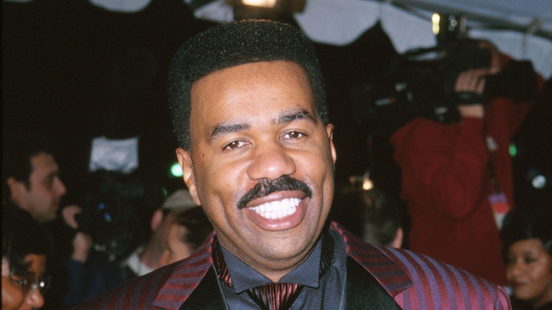 Steve Harvey smiling