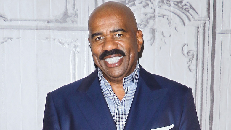 Steve Harvey smiling