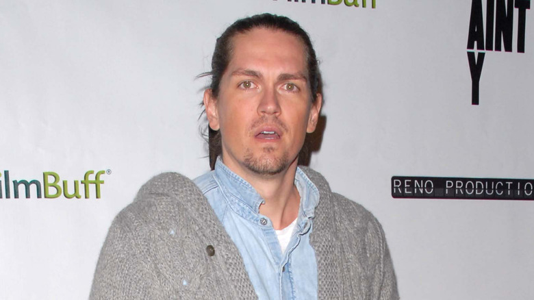 Steve Howey looking surprised