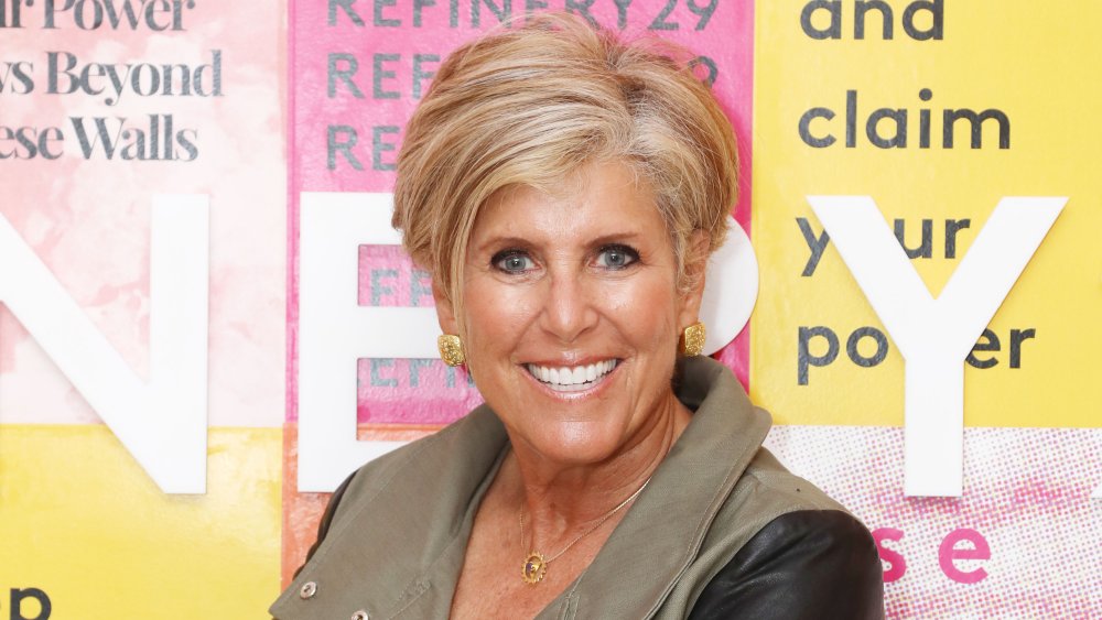 Suze Orman at a Refinery29 event in 2018