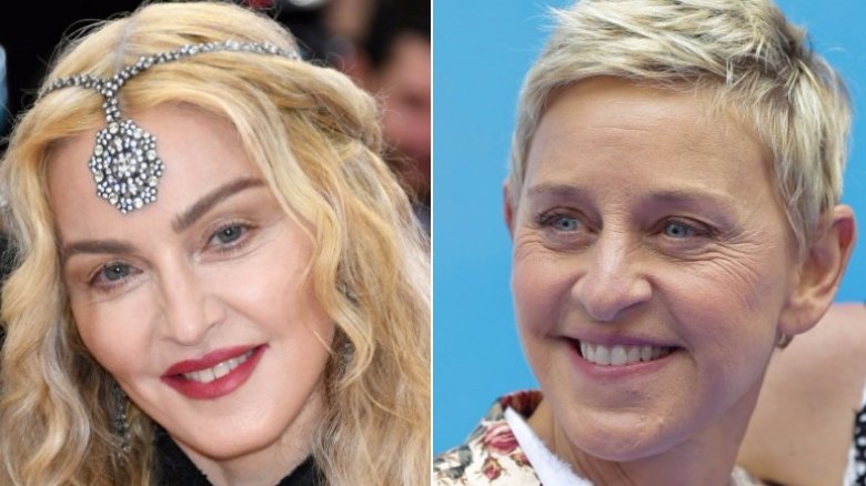 Madonna and Ellen DeGeneres