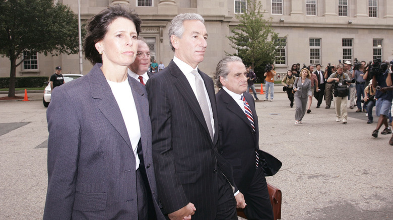 Charles and Seryl Kuhsner walking