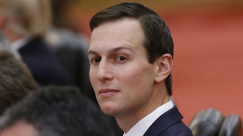 Jared Kushner looking away