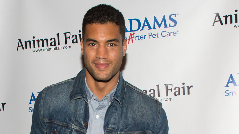 Devin Goda at a fashion show fundraiser 