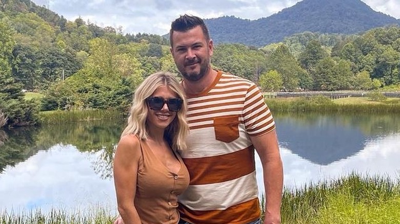 Megan and Charlie Potthast posing together
