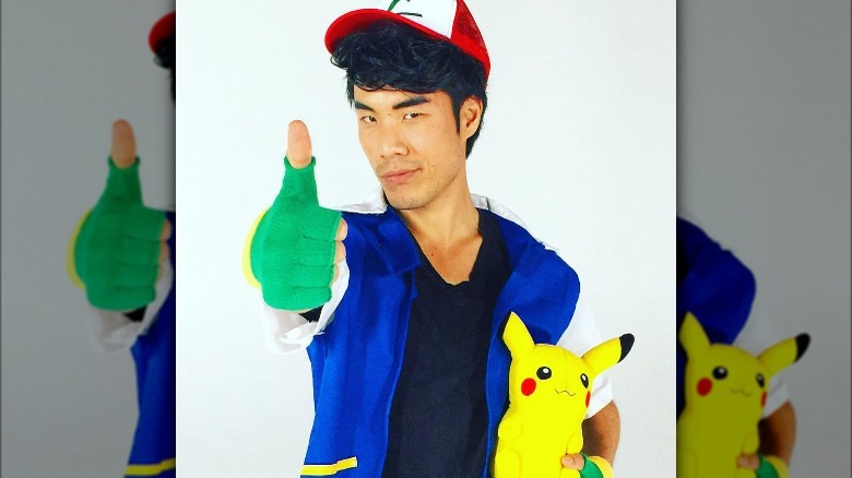 Pikachu at an event