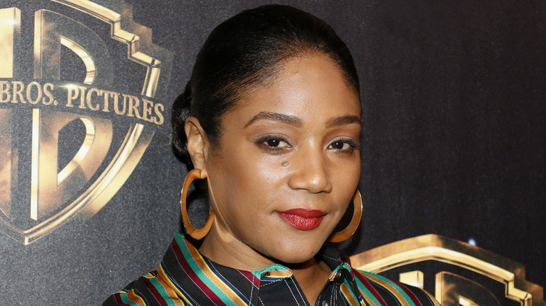 Tiffany Haddish posing on the red carpet