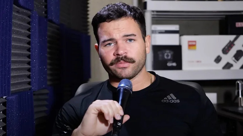 Frankie LaPenna speaking into a microphone