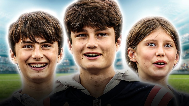 Jack, Vivian, and Benjamin Brady