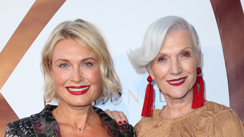 Tosca Musk and Maye Musk