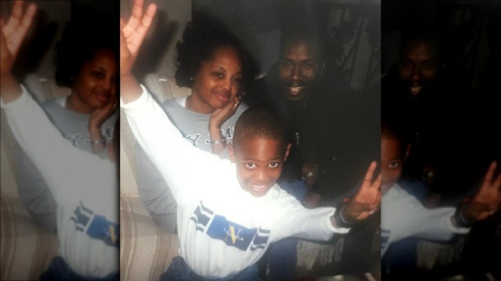 Travis Scott and family