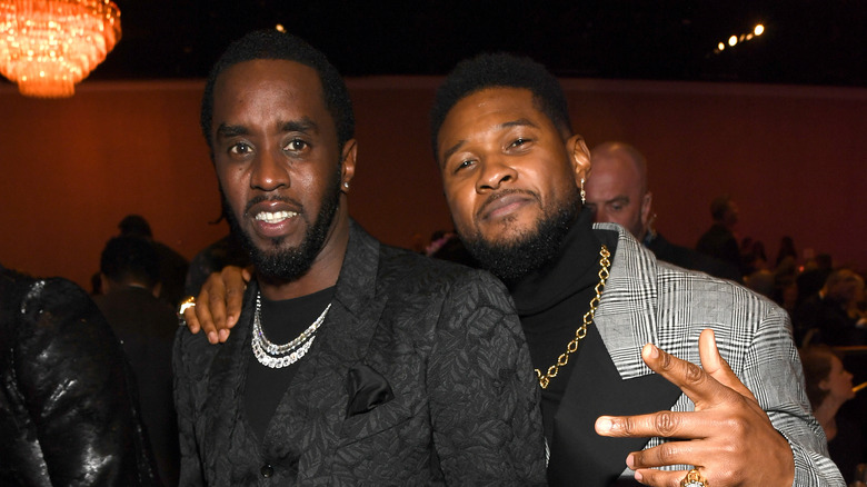 Sean "P. Diddy" Combs and Usher