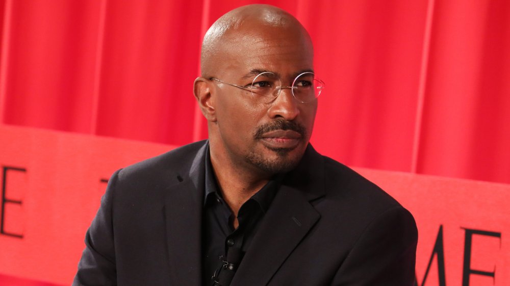 Van Jones looking stern