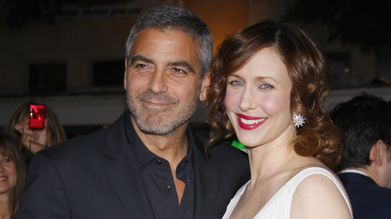 George Clooney and Vera Farmiga