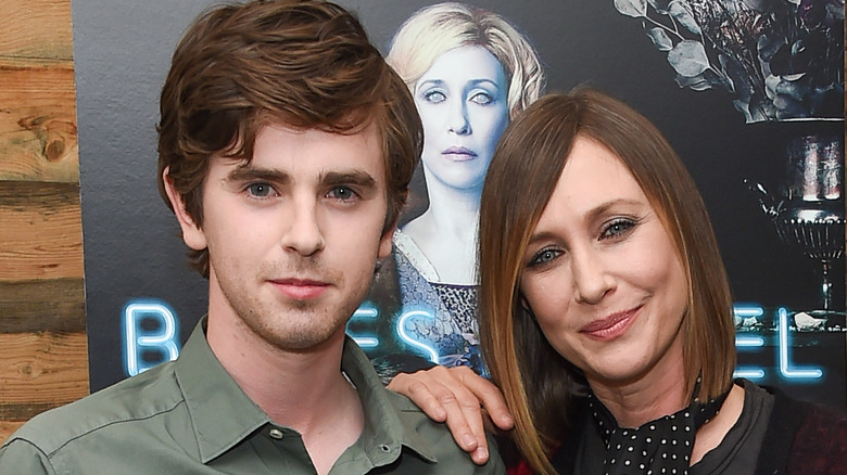 Freddie Highmore and Vera Farmiga