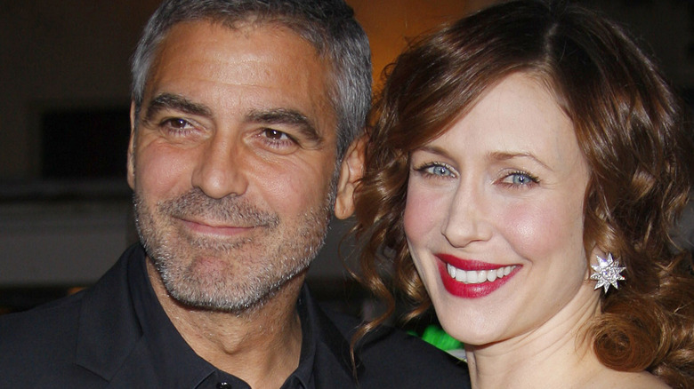 George Clooney and Vera Farmiga