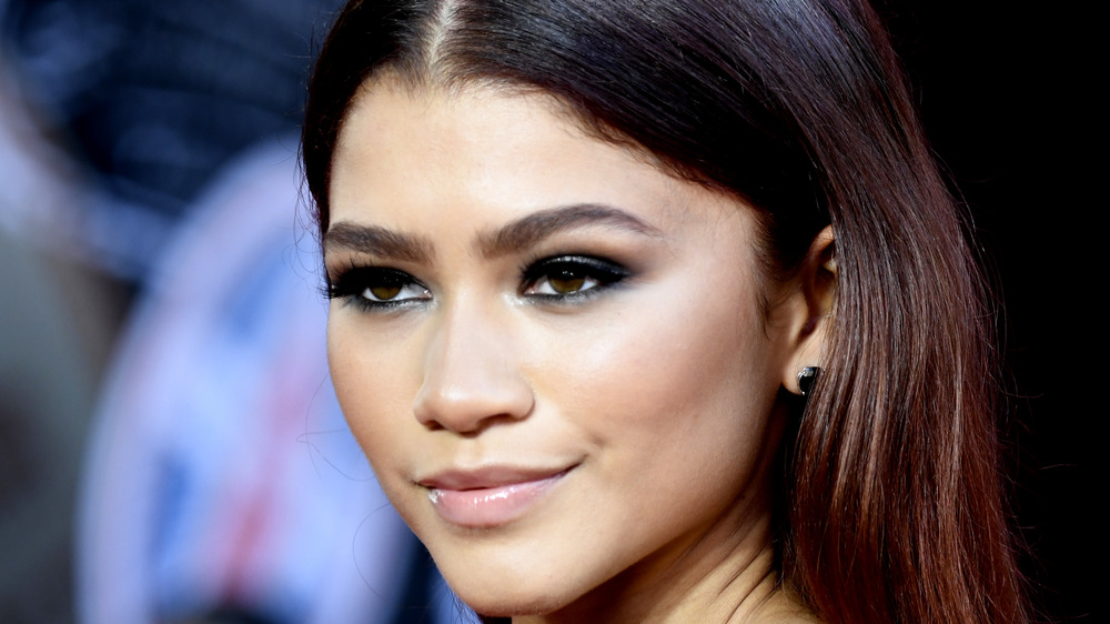 Zendaya smiling