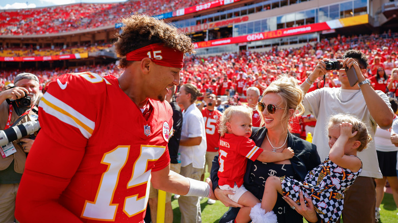 Mahomes family following super bowl win